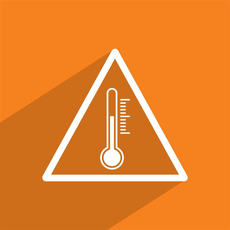 delivery temperature icon, logistic icon vector