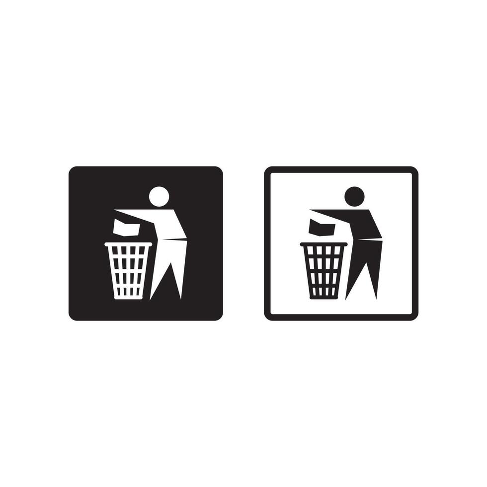 trash packing icon , logistic icon vector