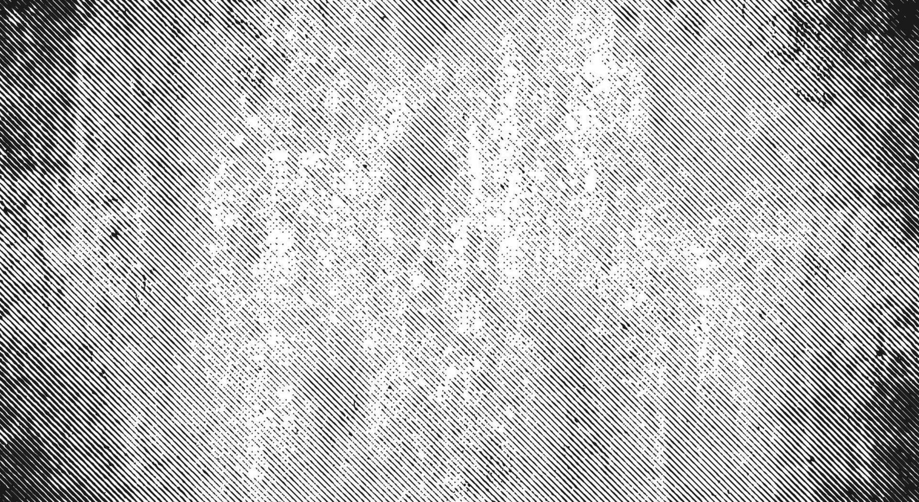 Grunge line hatch halftone abstract pattern.Isolated retro frame with grainy halftone, noise, and subtle hatching effect vector