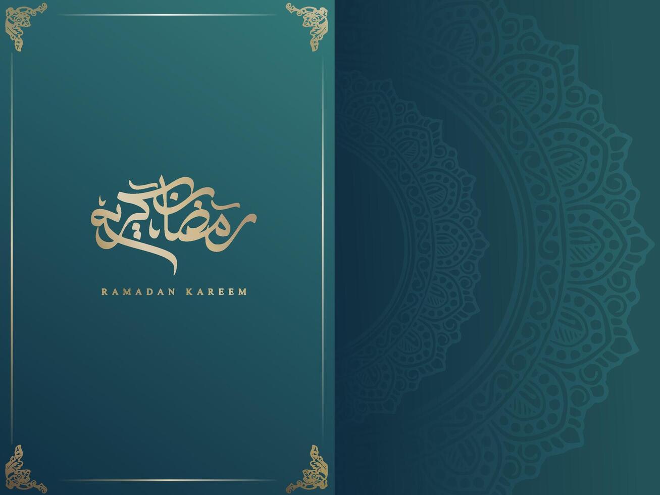 islamic ornament template for backgrou, Ramadan Kareem vector