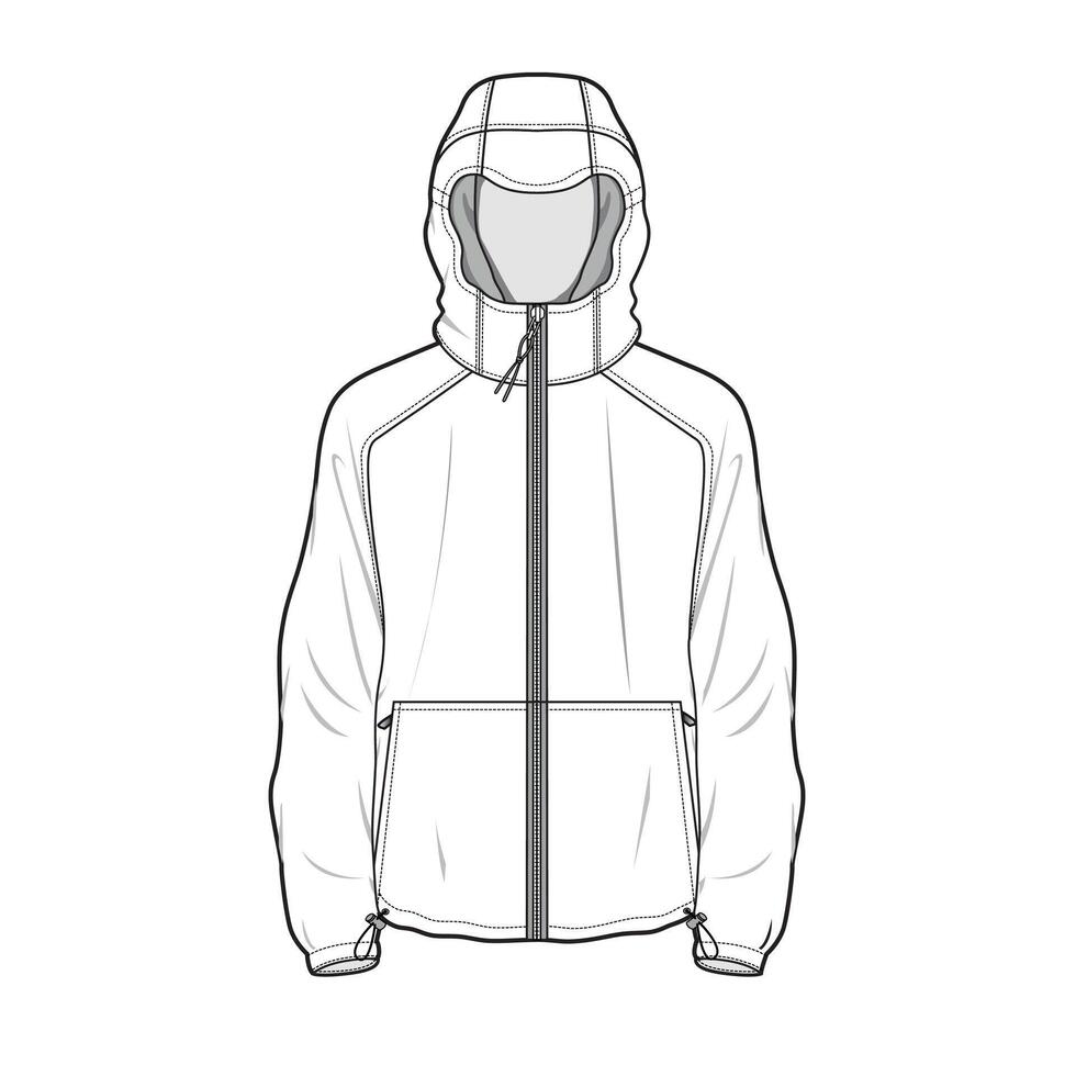 WINBREAKER JACKET FOR MAN'S vector