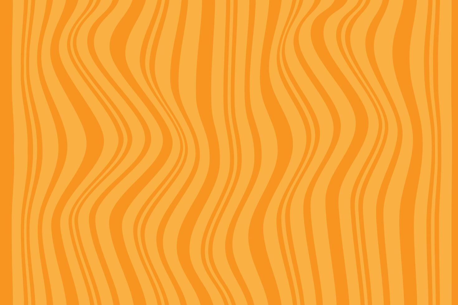 simple abstract orange color vertical wavy distort line pattern orange background the texture of the wood background is a smooth texture vector