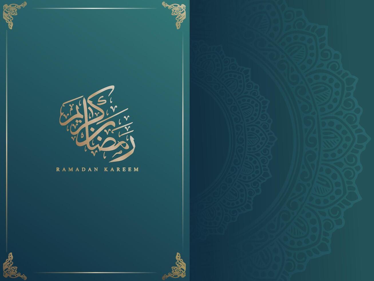 islamic ornament template for background, banner, Ramadan Kareem vector
