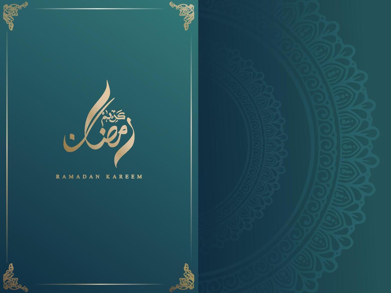 Islamic ornament template for background, banner, poster, cover , Ramadan Kareem vector