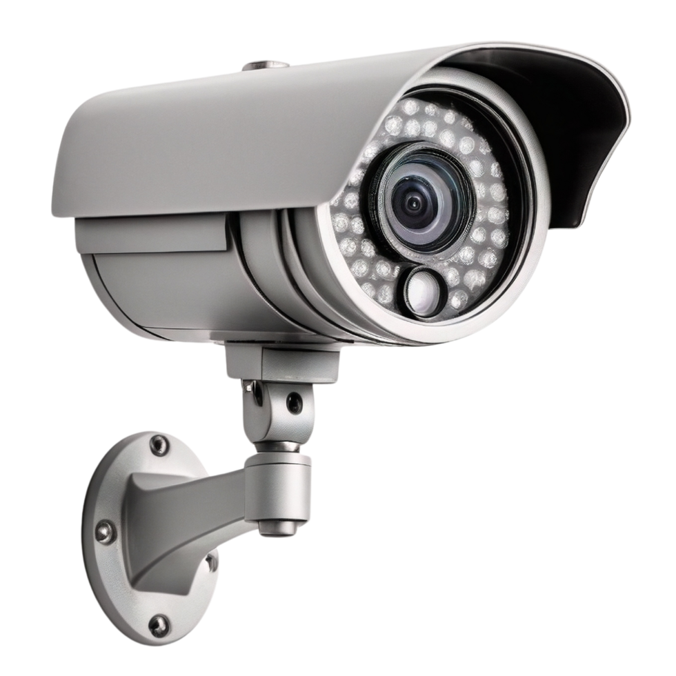 Home security camera isolated on a transparent background png