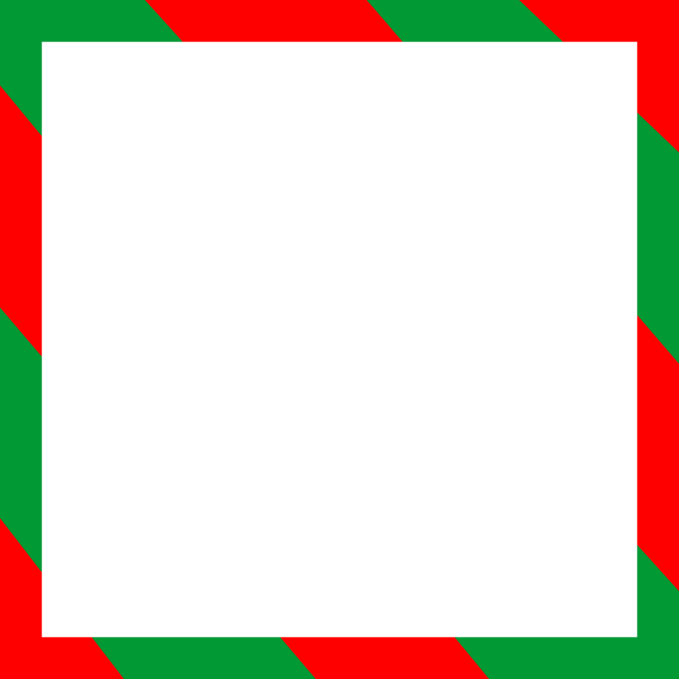Christmas background sqare shape red and green color png