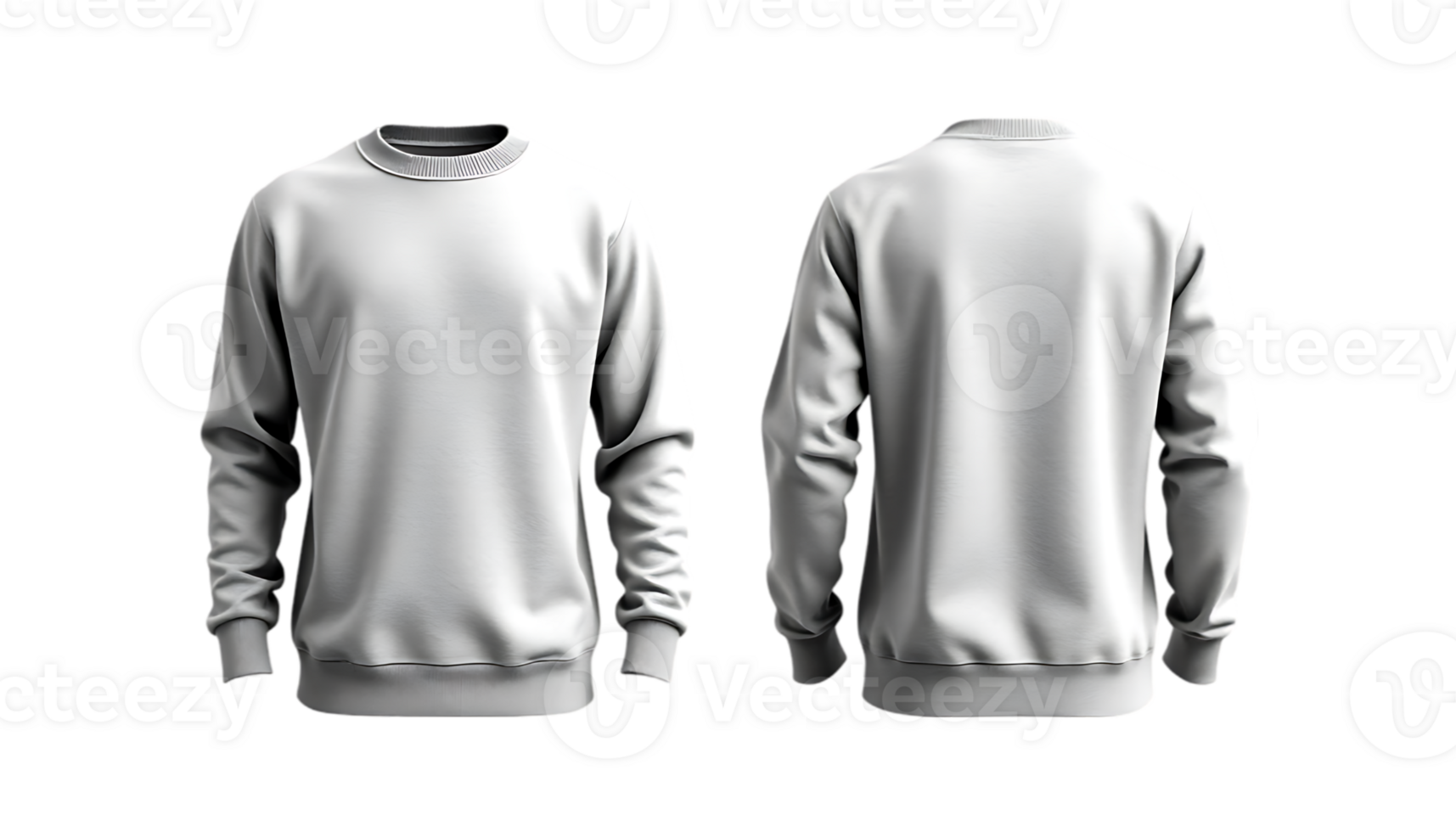 Sweatshirt mockup template png