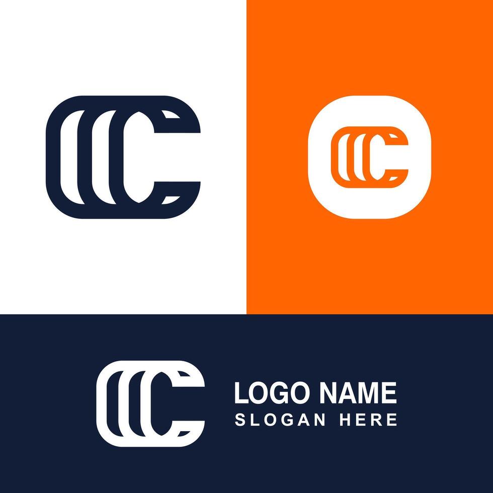 Letter C logo. Logo for business or company symbols. vector