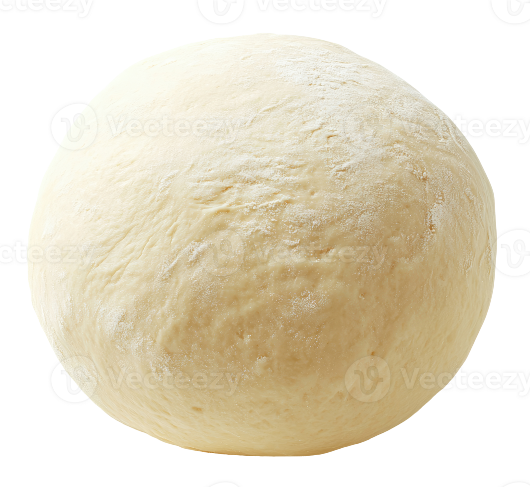 Ball of dough, pizza ball, isolated on transparent background png