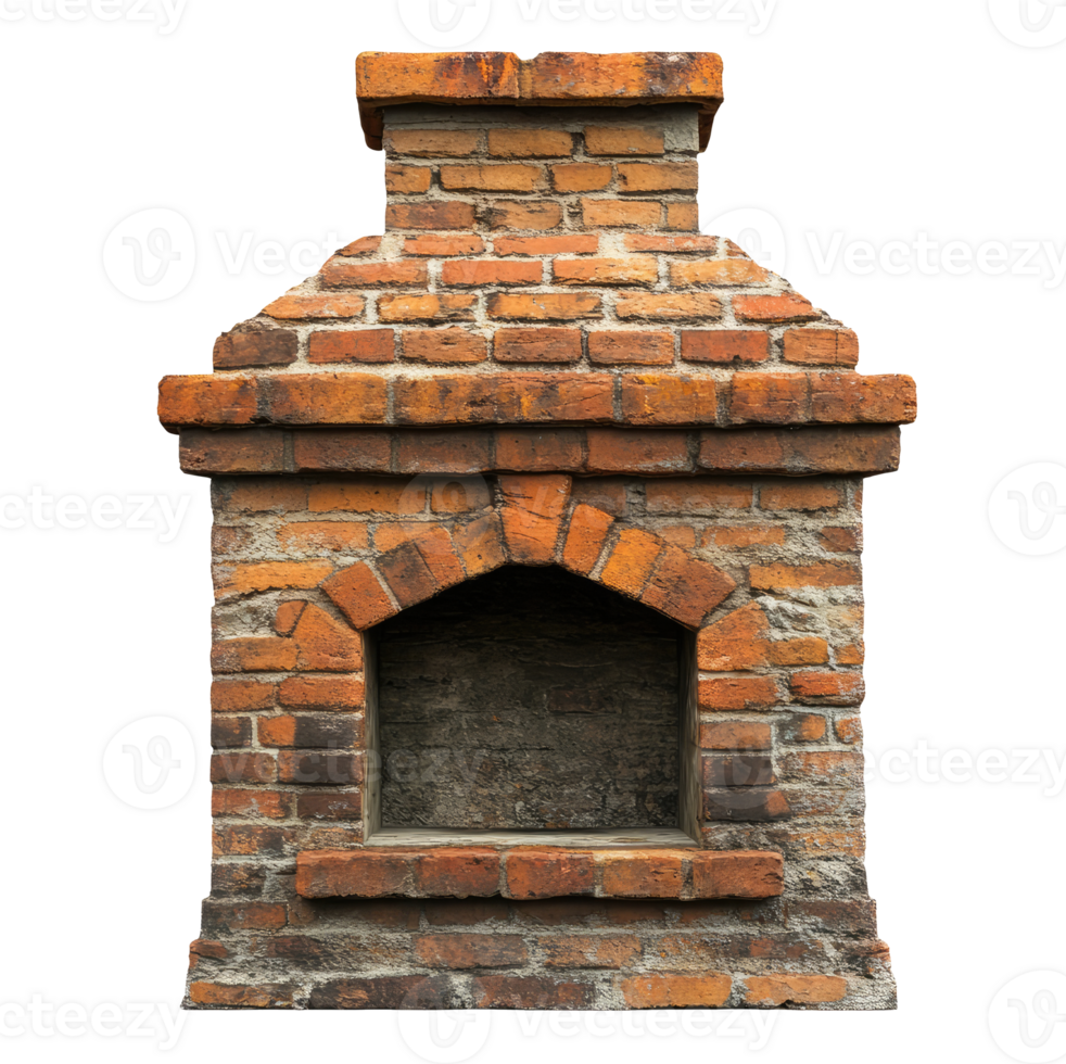 Brick oven isolated on transparent background png