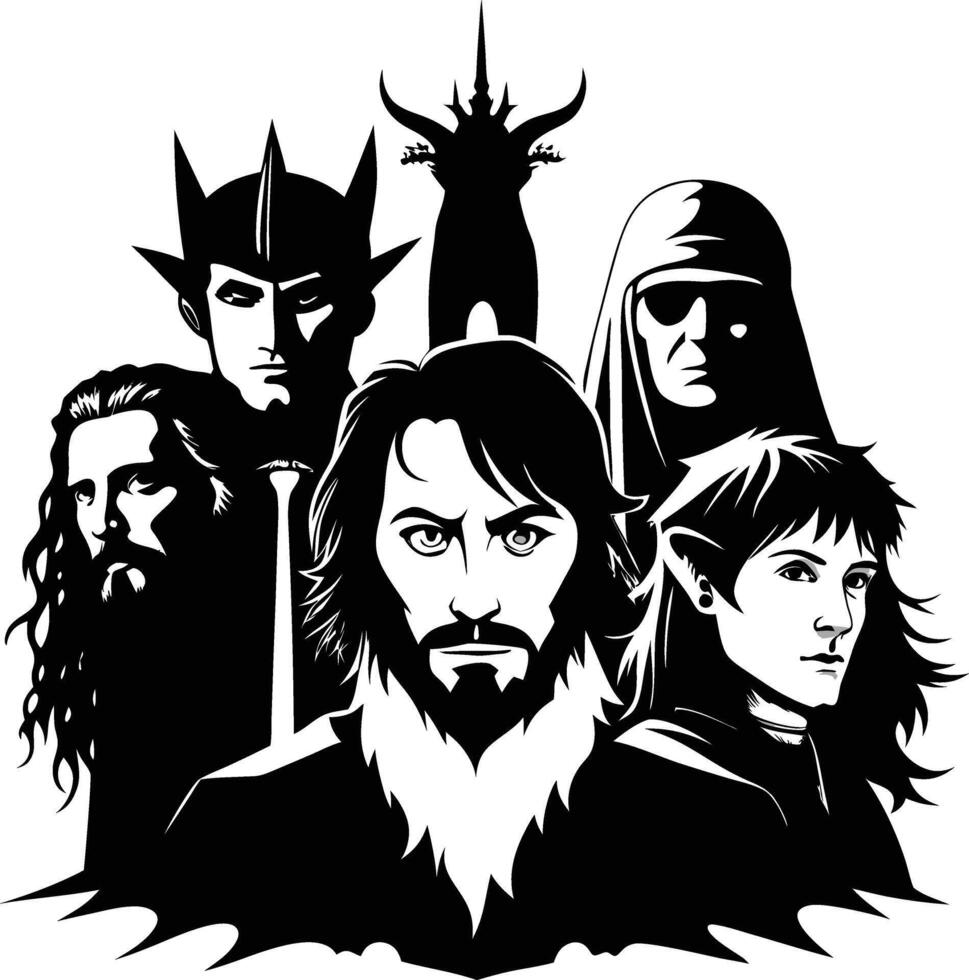 Reign of the Dark Lord vector