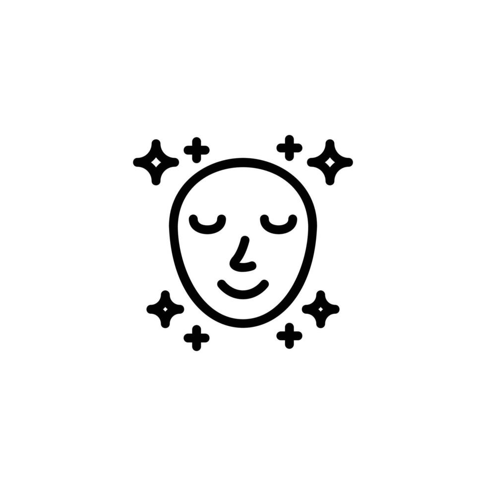 rejuvenation icon or logo design isolated sign symbol illustration. High quality black line style suitable for designers, web developers, displays and websites vector
