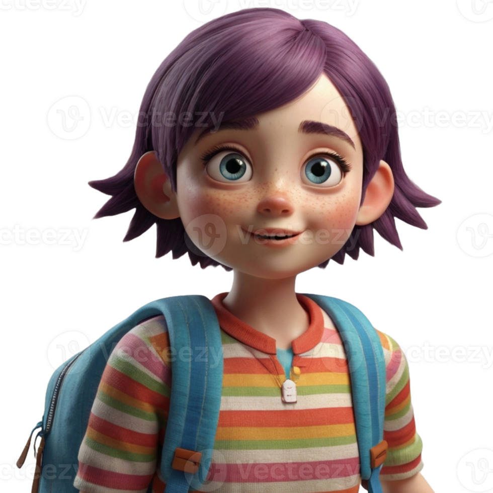 Whimsical and Fun 3D Design for Unique Projects png