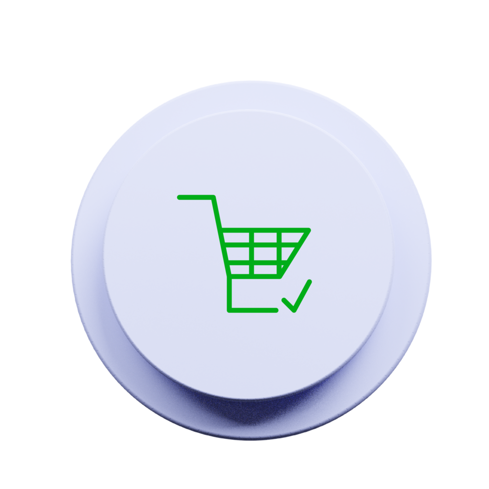 Shop icon on white cylinder png