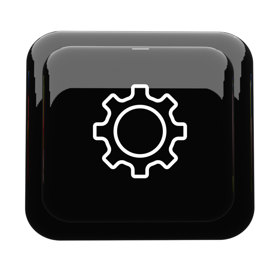 Setting icon configuration, options sign png