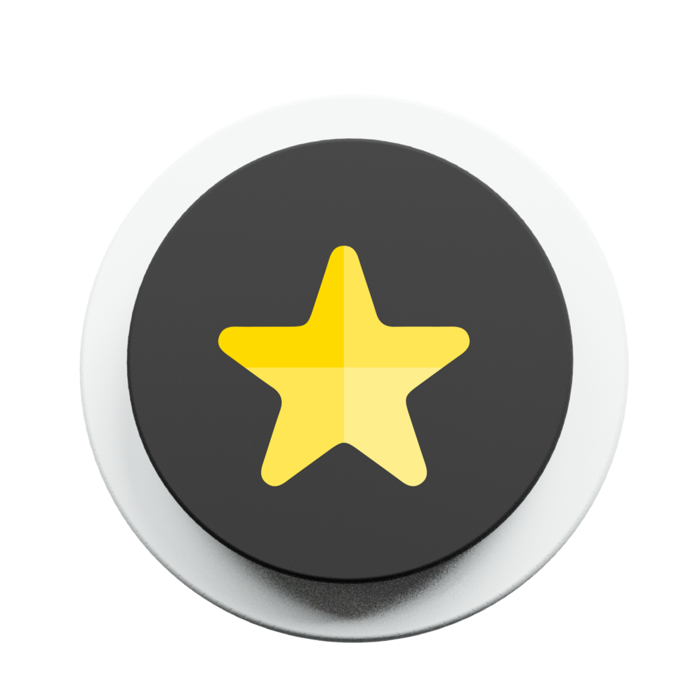 Star icon, favorite sign png