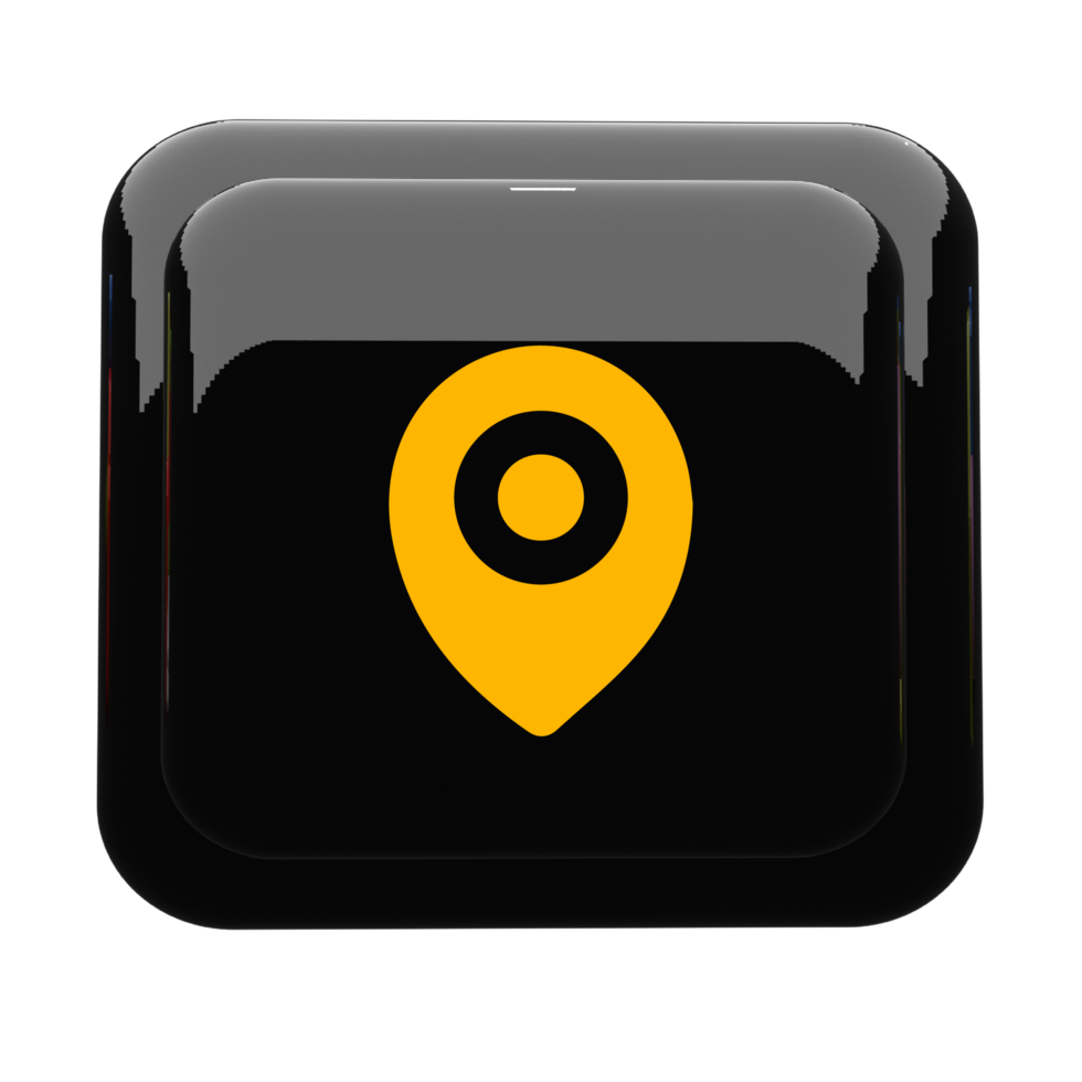 Location icon map pin yellow png