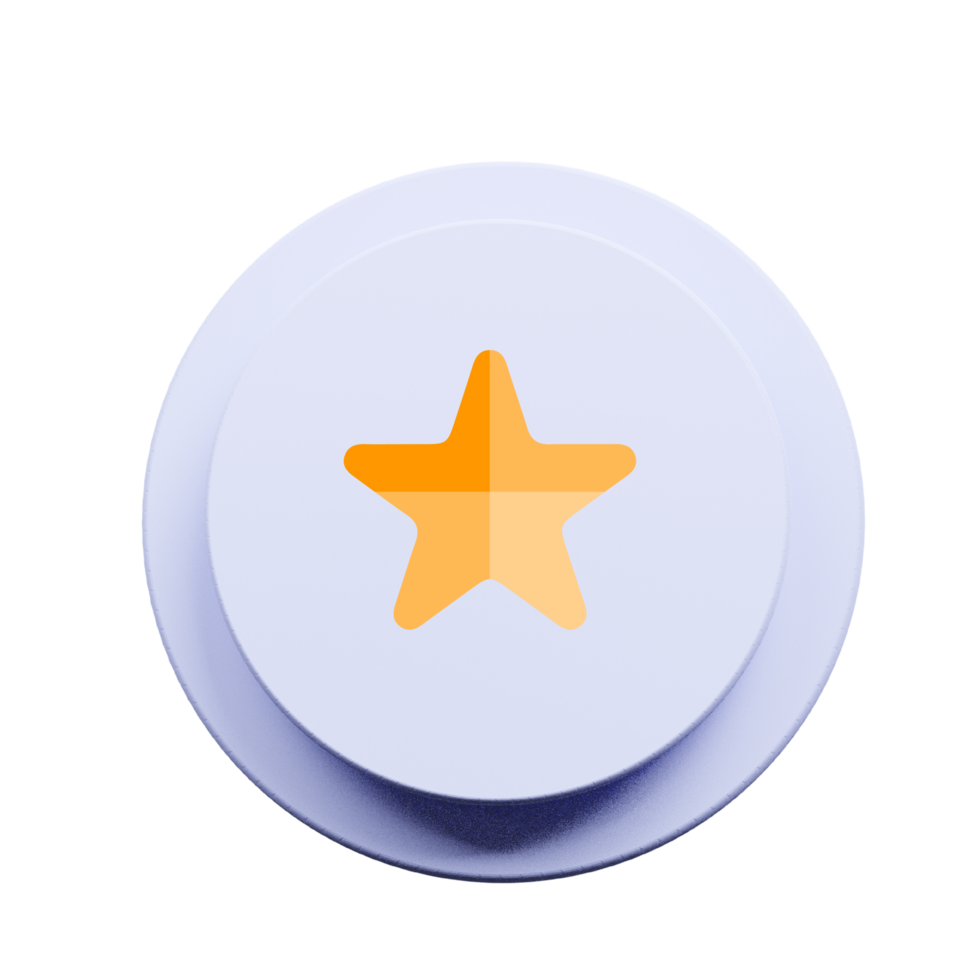 Star Rating icon yellow color png