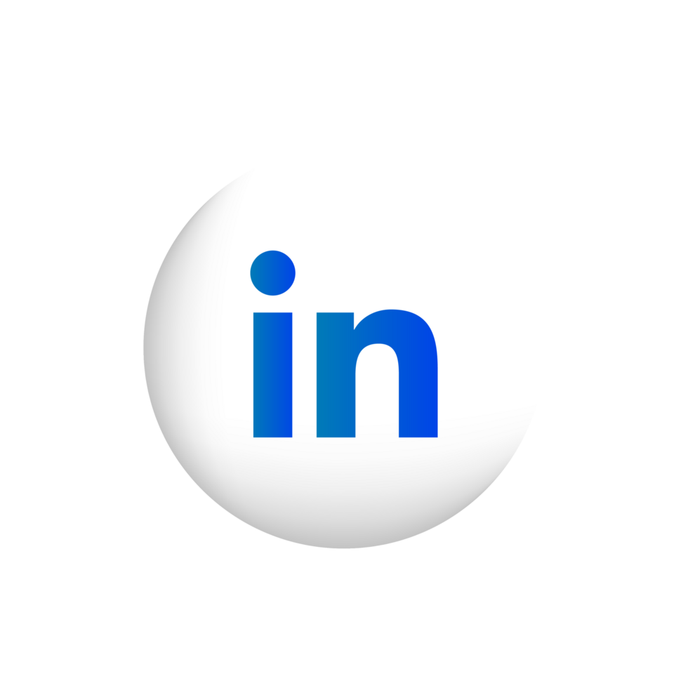 Linkedin logo icon circle png