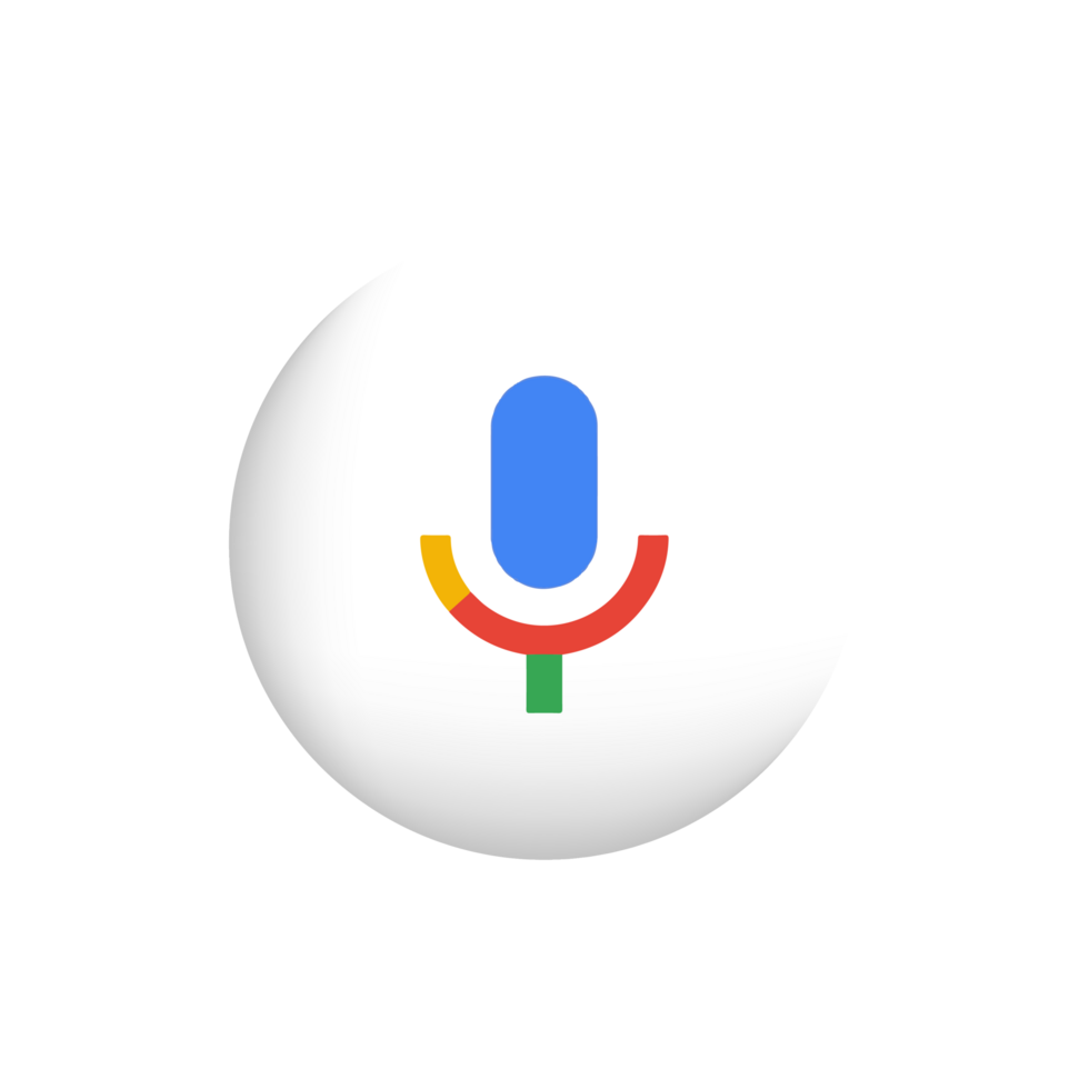Google voice icon simple png