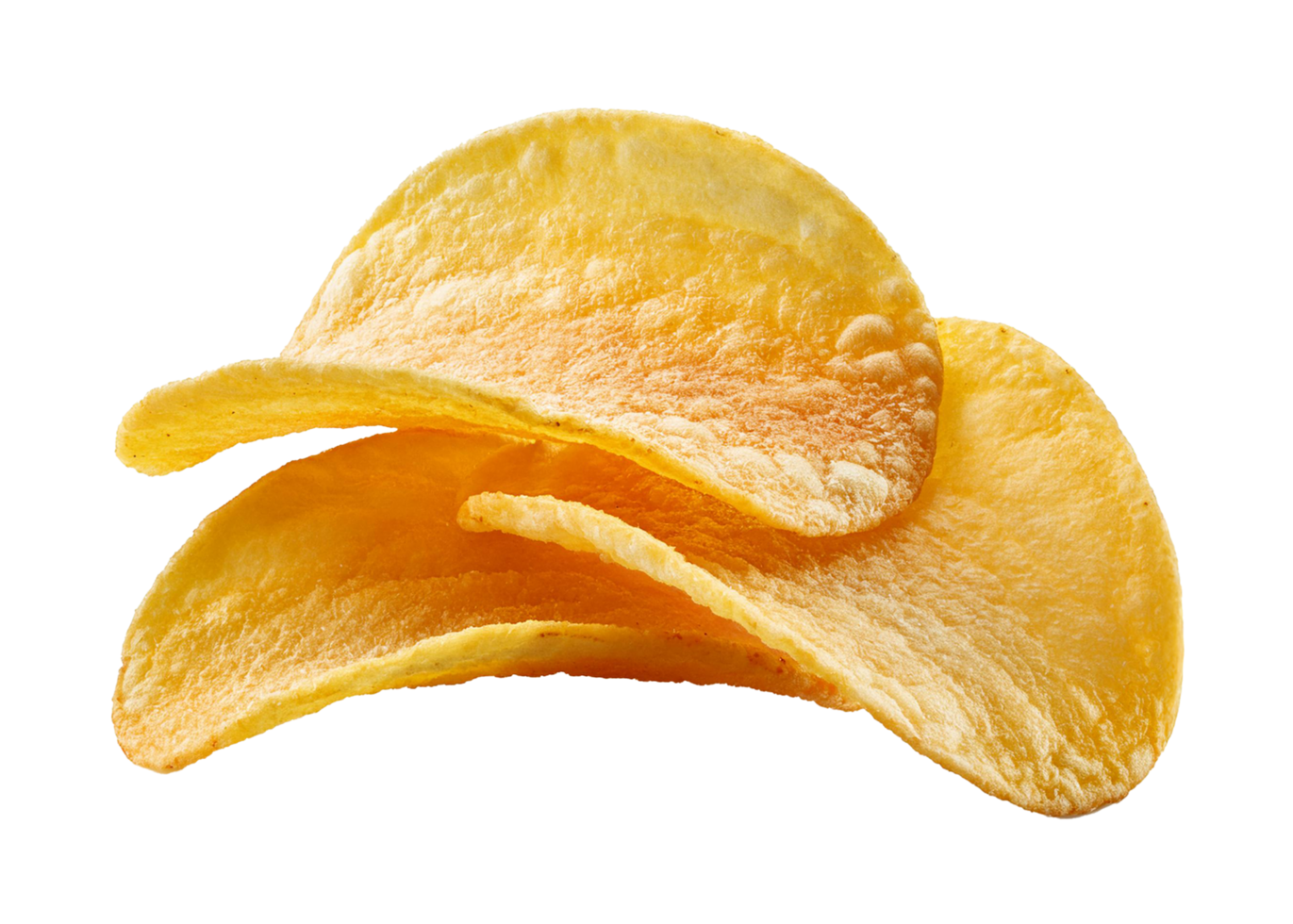 Golden Crispy Snack Potato Chips png