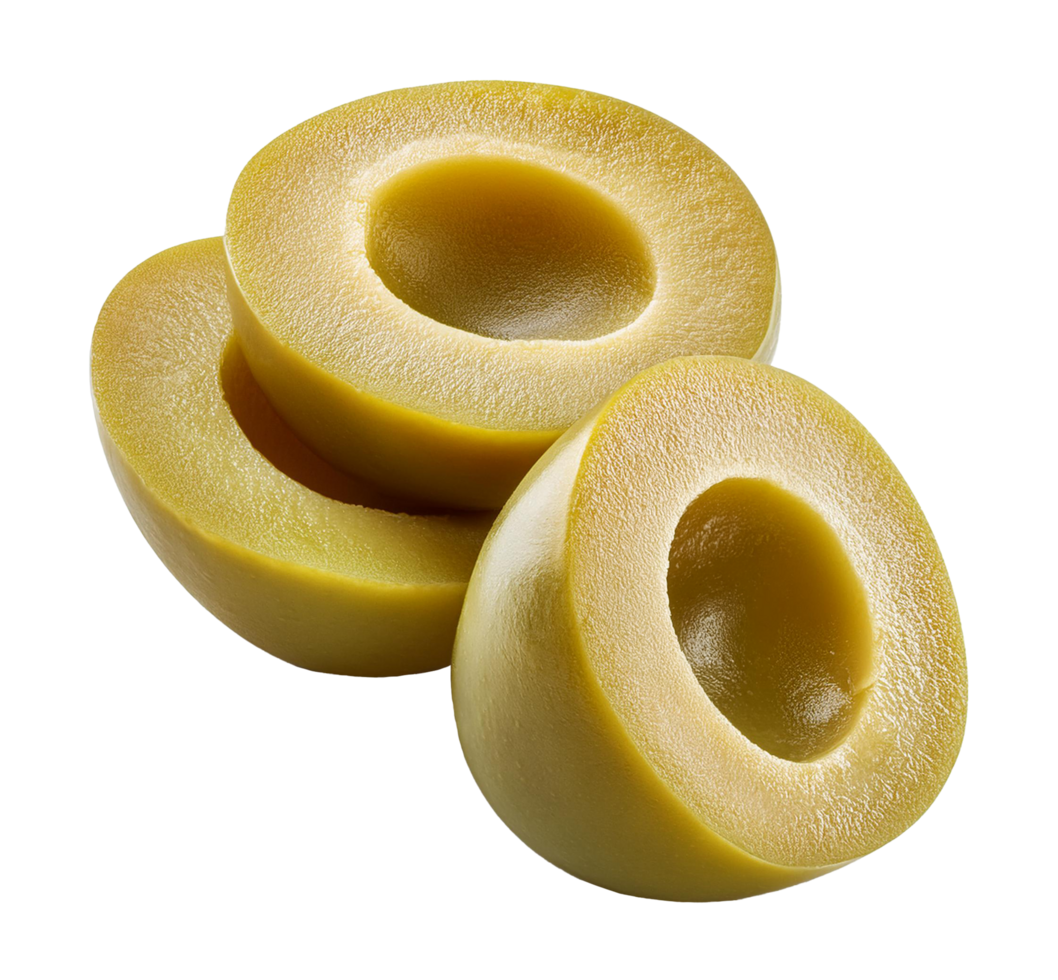 Mediterranean Flavor Pitted Green Olives png