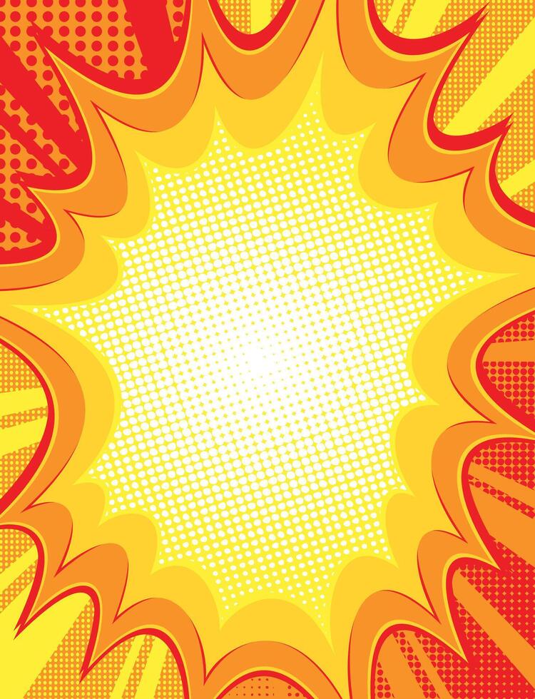 Bright colorful pop background vector