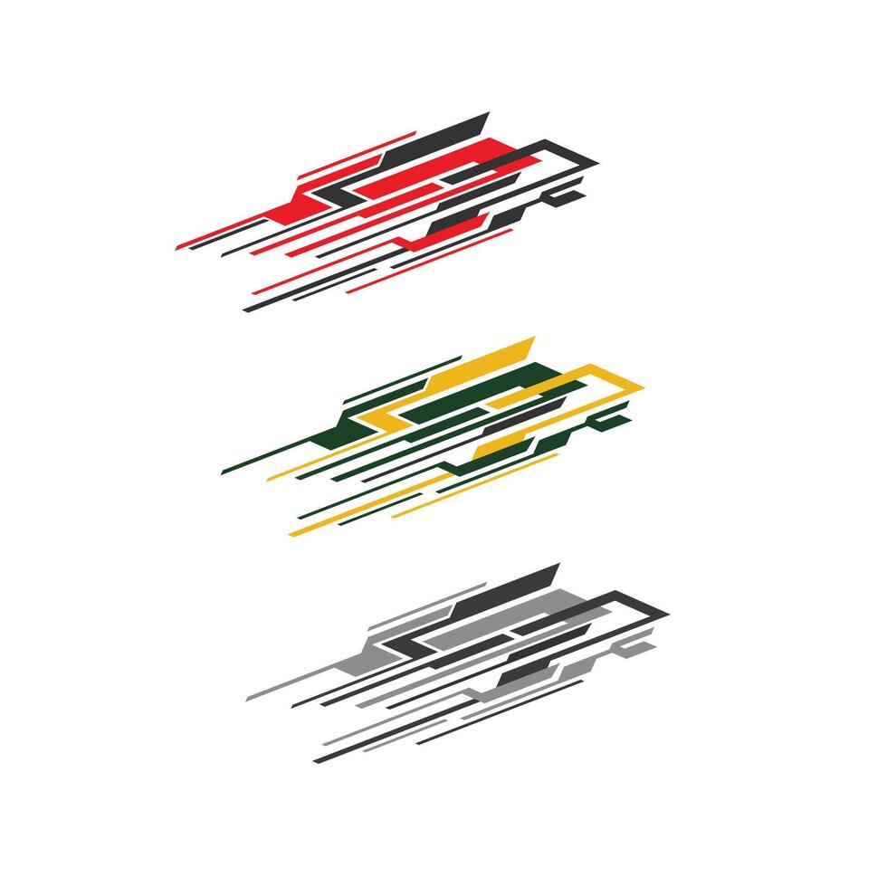 racing car background sticker livery design vector