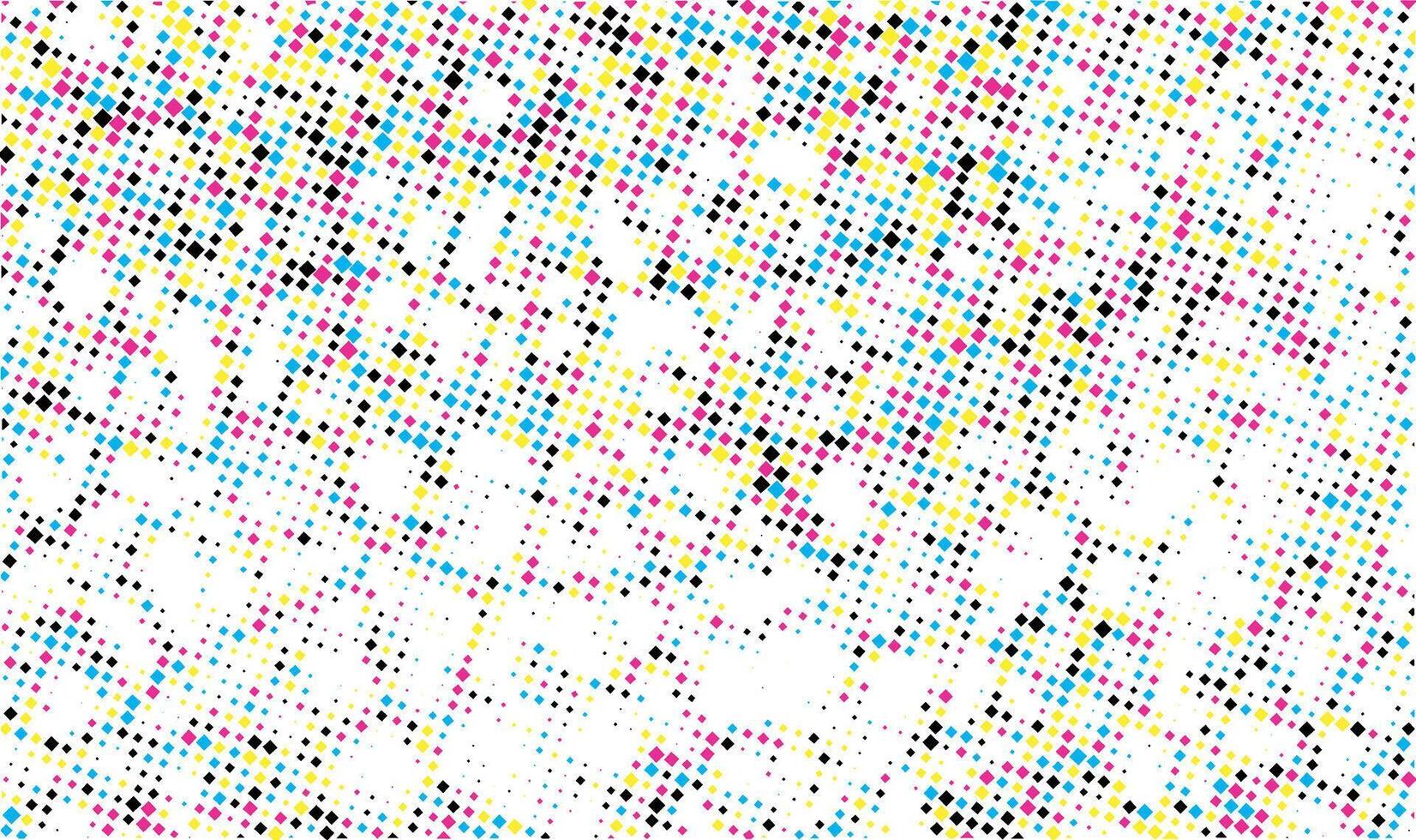 abstract background with halftone cmyk dote pattern set, seamless pattern with dots, a colorful pattern of dots on a white background vector