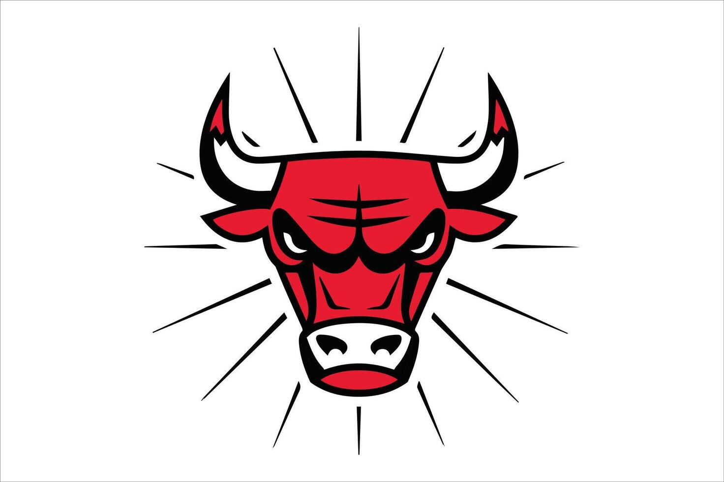 Dynamic bull logo vectors abstract, minimalist bull icons for branding