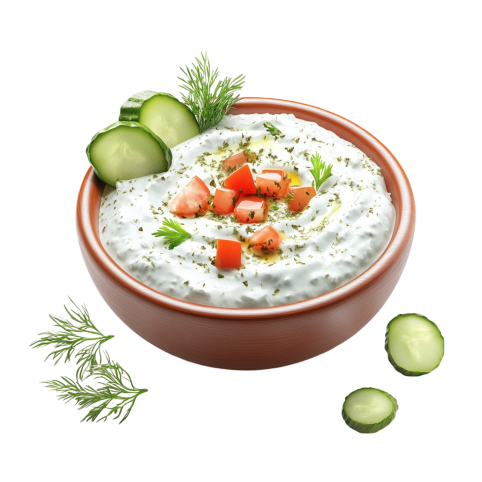 Fresh Tzatziki Sauce png
