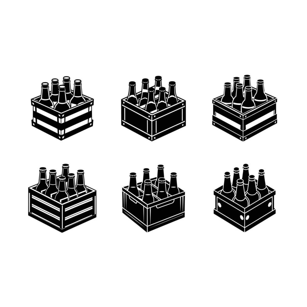 Beer Crate Graphic Design - High Quality Digital File for Custom Projects vector