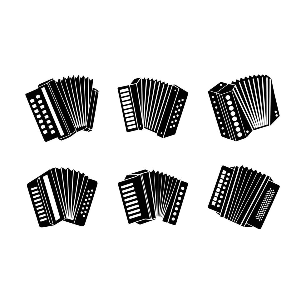 Bandoneon Instrument Graphic Design - High-Quality Digital File vector
