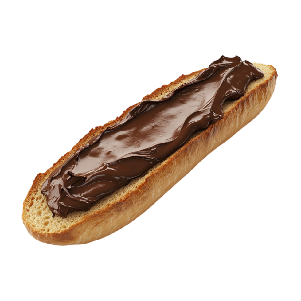 Chocolate Spread on French Toast png