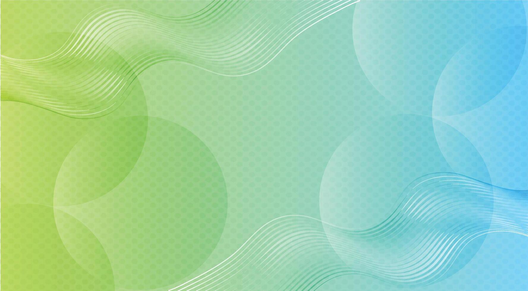 Abstract blue and green gradient geometric shape circle background. Modern futuristic background. Can be use for landing page, book covers, brochures, flyers, magazines, any brandings, banners, header vector