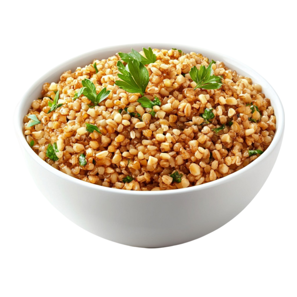 Grain Bowl with Parsley png