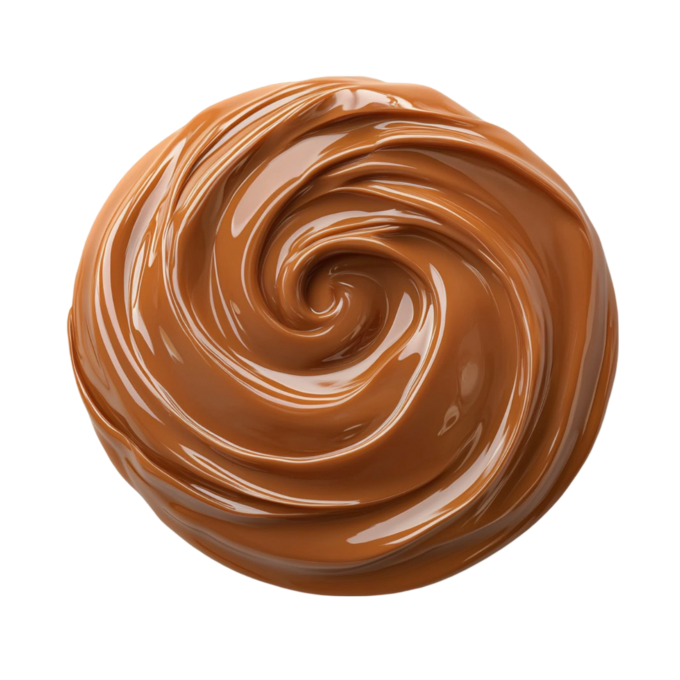 Chocolate Swirl with Smooth Texture png