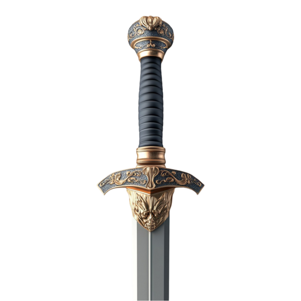 Sword with Black Handle png