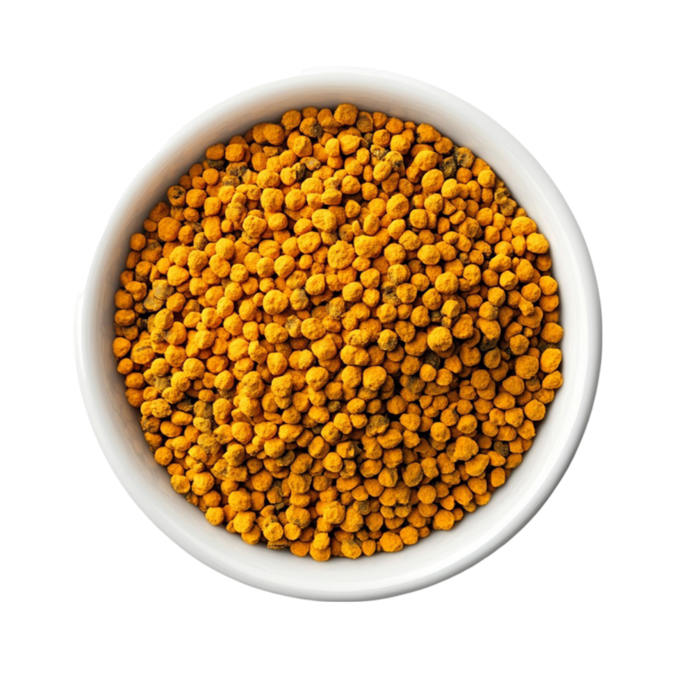 Mustard Seeds in Bowl on Transparent Background png