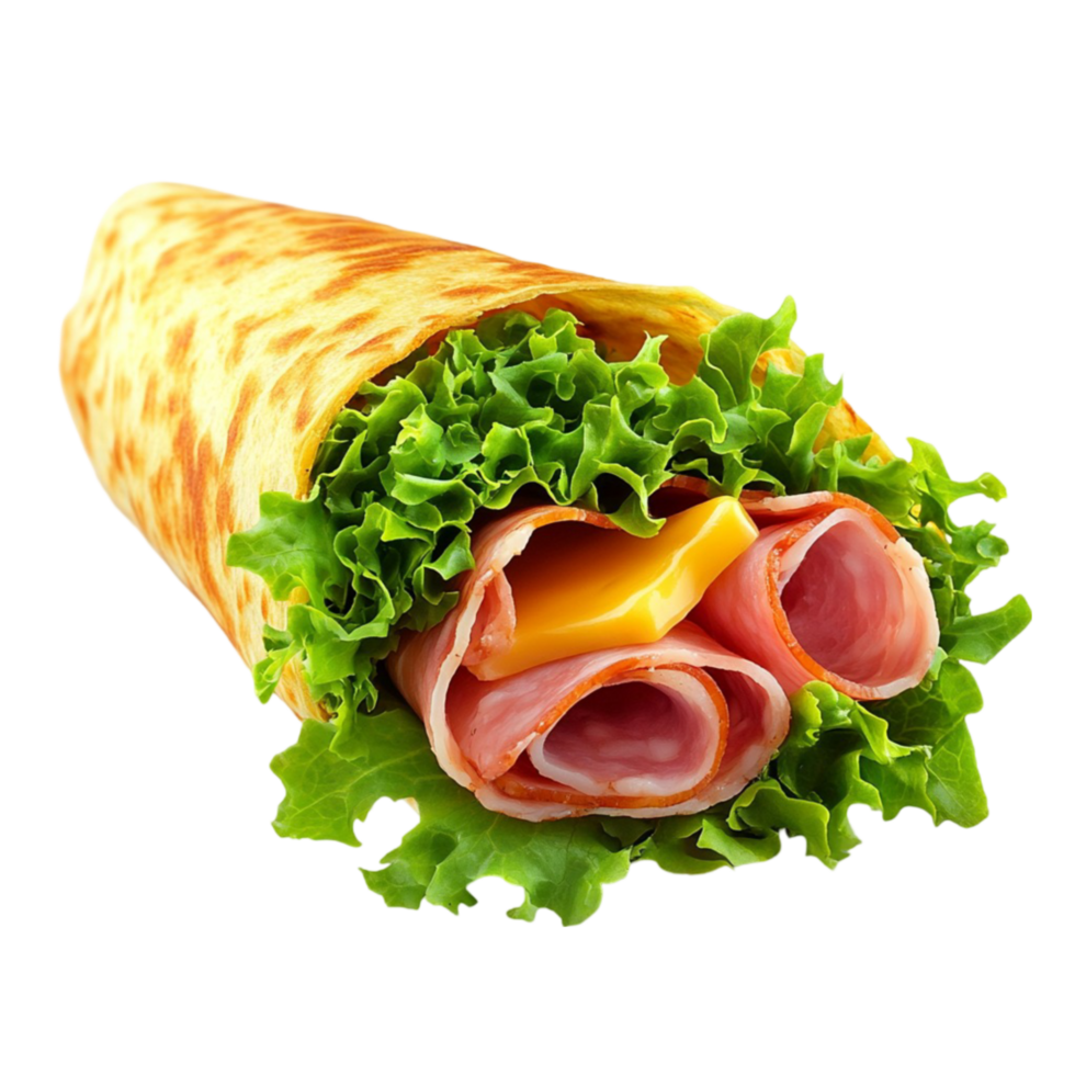 Cheese Wrap on Transparent Background png