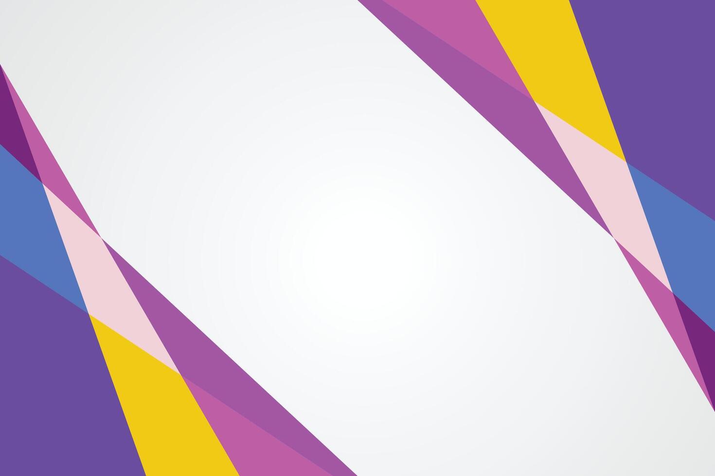 Purple and yellow shape with white background vector