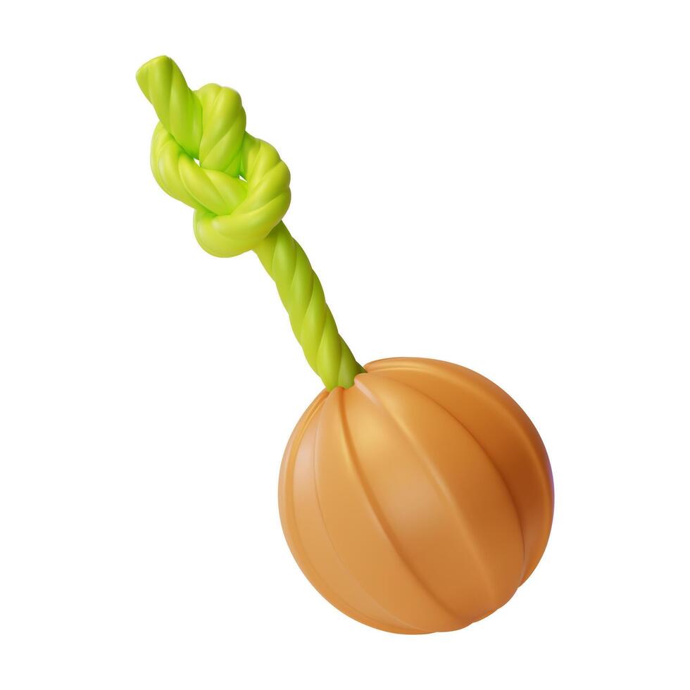 3d Dog or Cat Toy Pet Concept Cartoon Design Style. vector