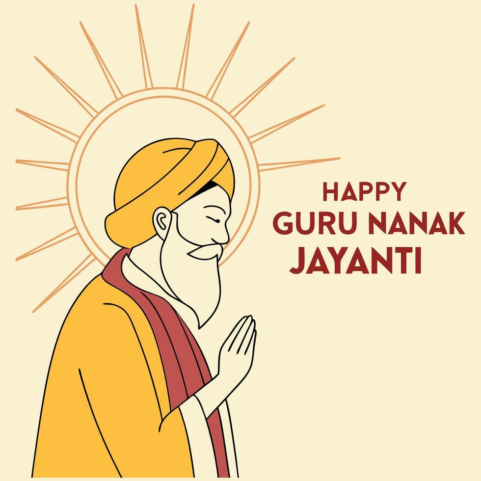 Guru Purnima festival illustration. vector