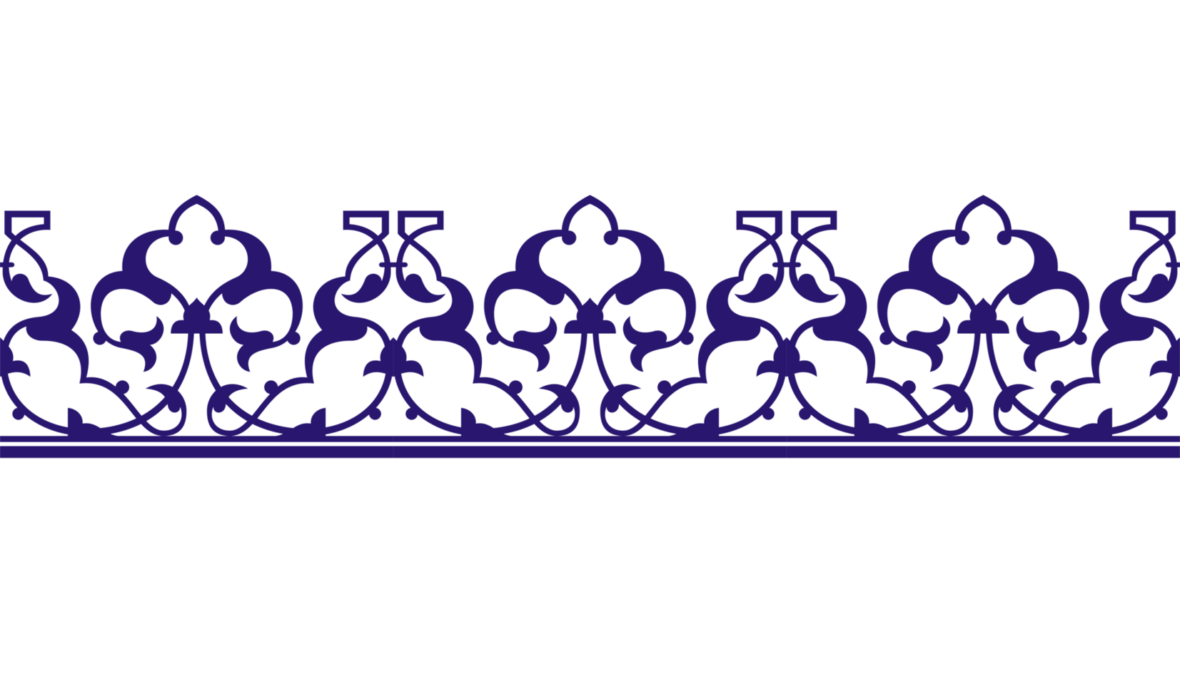 Design of edge border frame, elements in arabic style. suitable for calligraphy borders, certificates, covers, etc. png