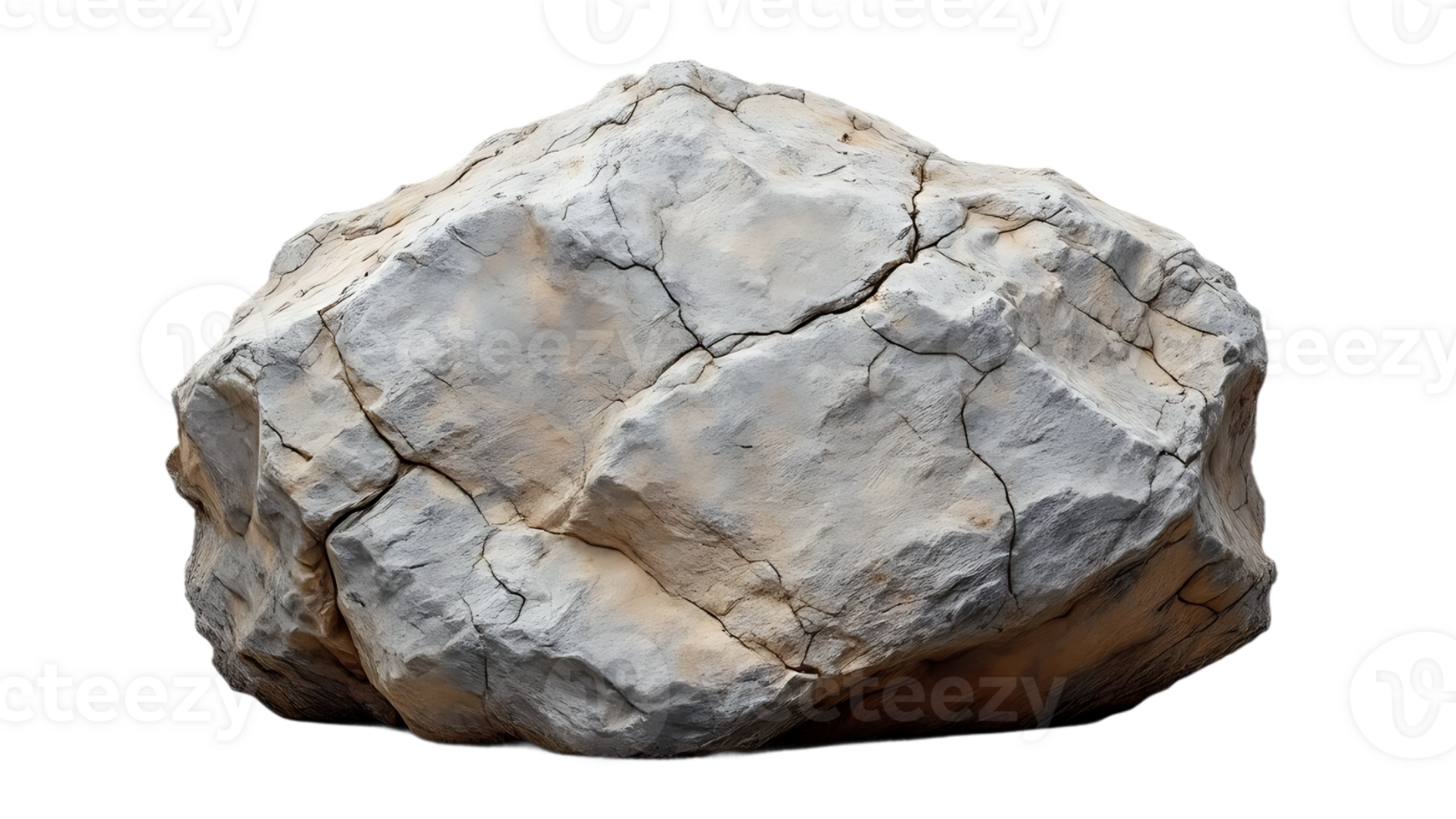 Heavy rock isolated for clarity, perfect for use in presentations and projects related to geology. png