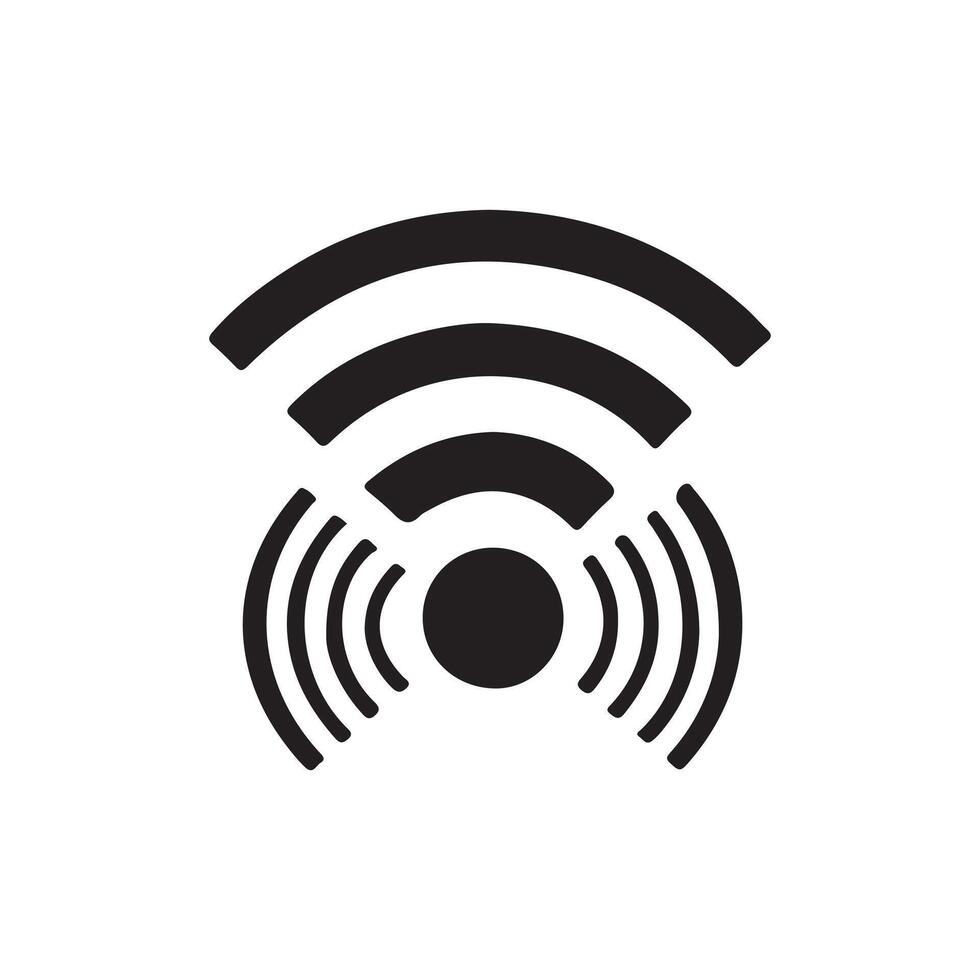 Wifi icon. Free wifi sign isolated icon. wi-fi network logo. flat wifi icon. vector