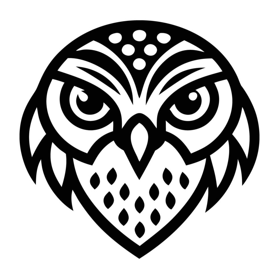 A solid icon of common kestrel vector