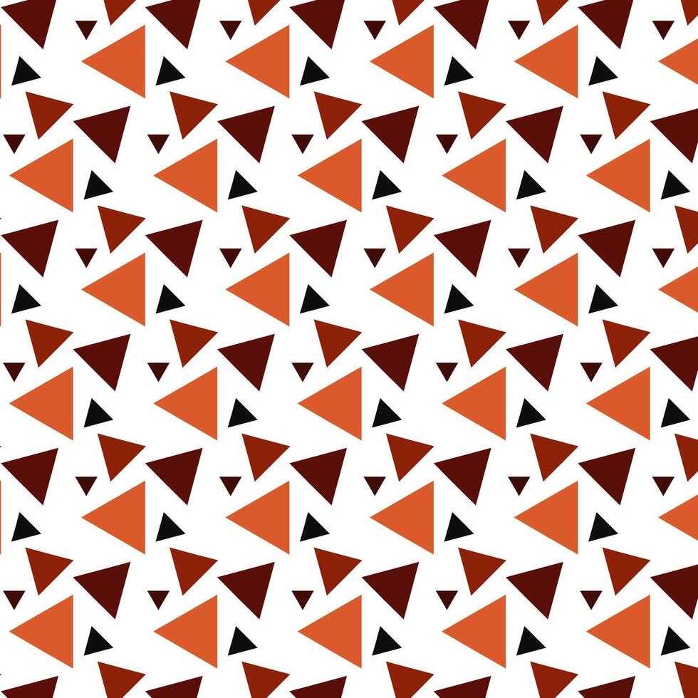 Abstract triangle geometric decorative pattern background. Illustration template design vector