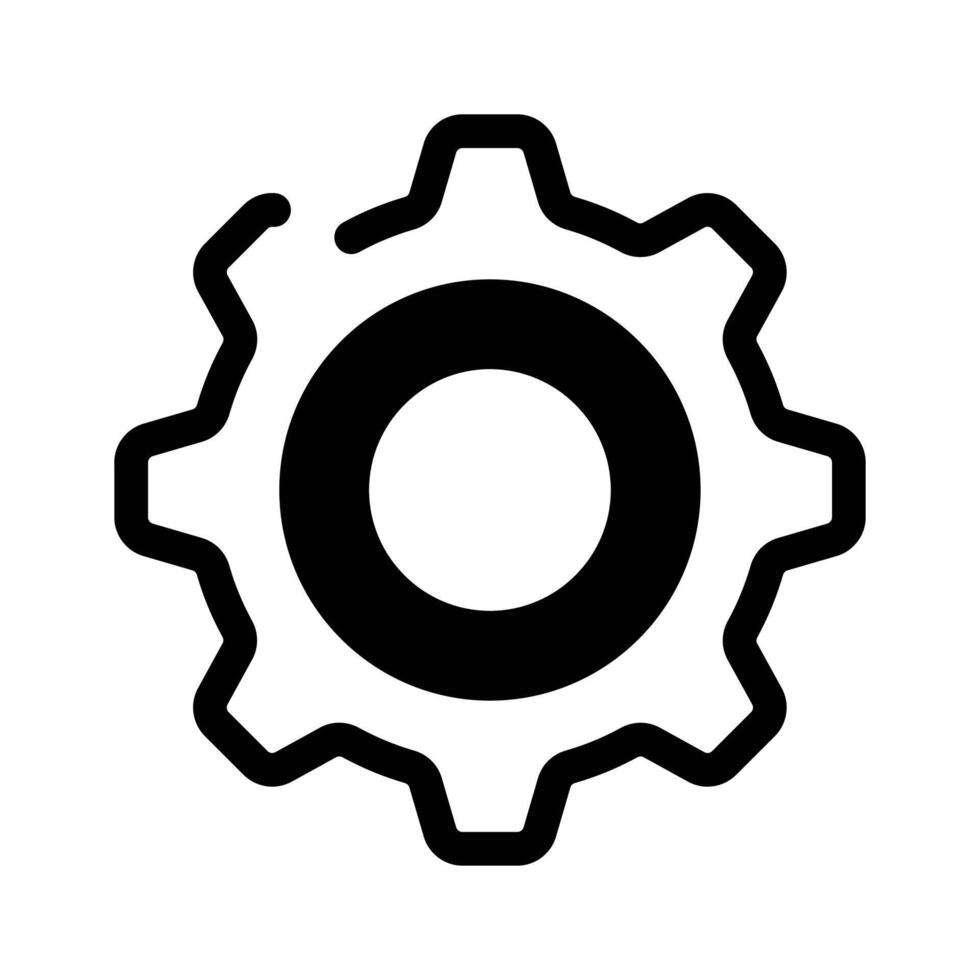 Premium of setting, user interface icon vector