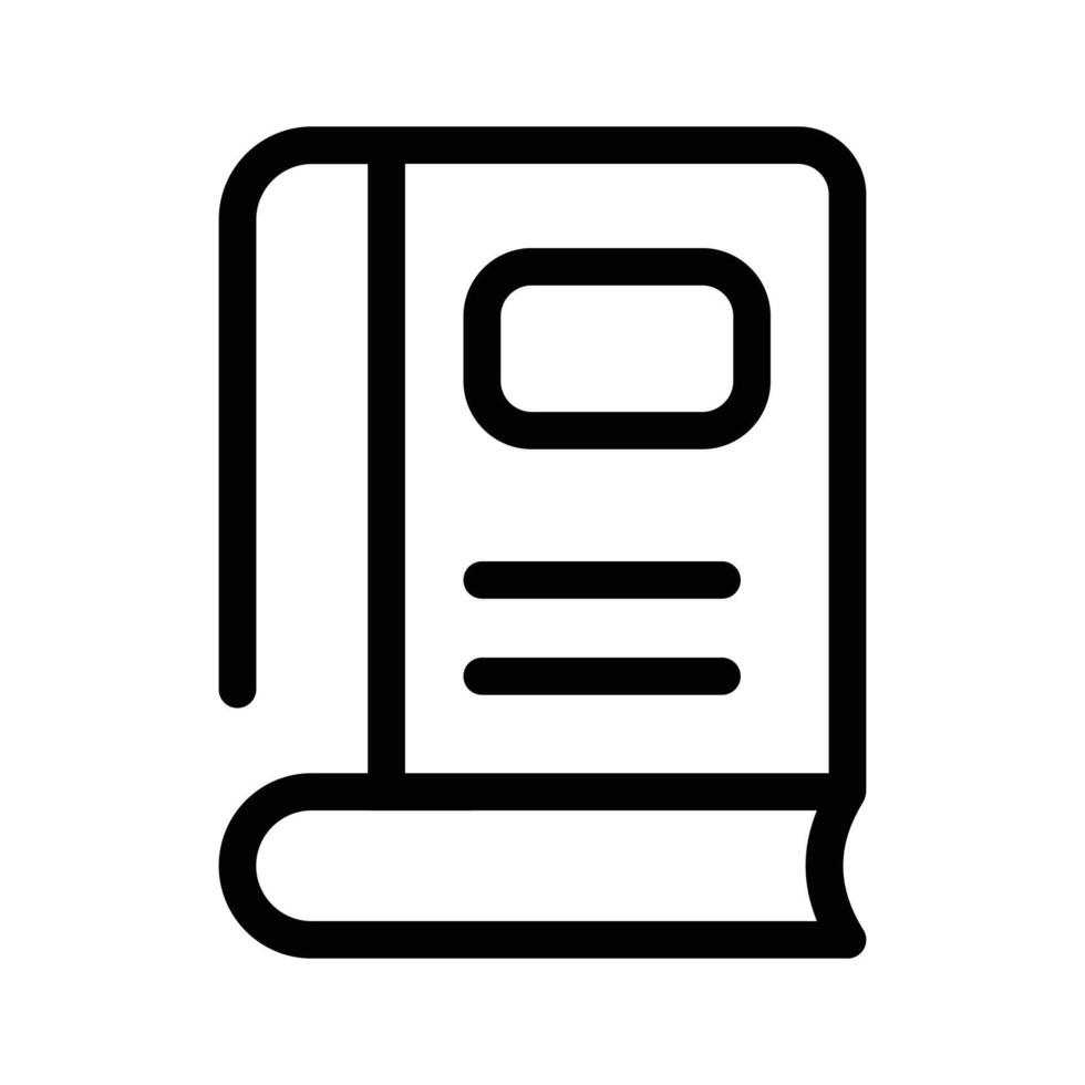 Knowledge, reading, concept icon of book in modern style vector
